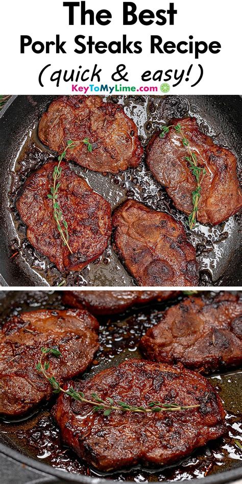 pork sirloin steak cooking time|BEST Pork Steaks {How to Cook Pork Steaks in the .